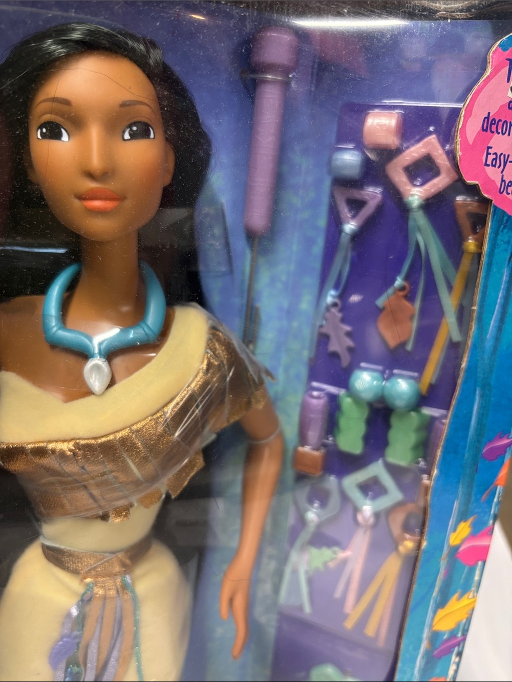 Disney Vintage Pocahontas Beads-so-Pretty Doll - Picture 3 of 4
